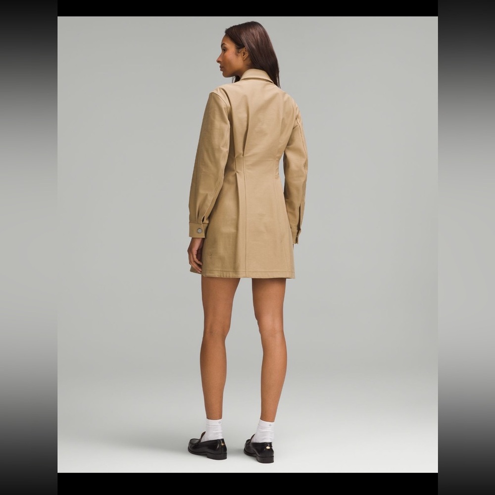 Lululemon Utilitech Twill Utility Shirt Dress XS - Picture 2 of 16